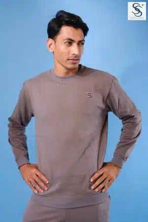 Sweatshirt Ash – 100% pure cotton
