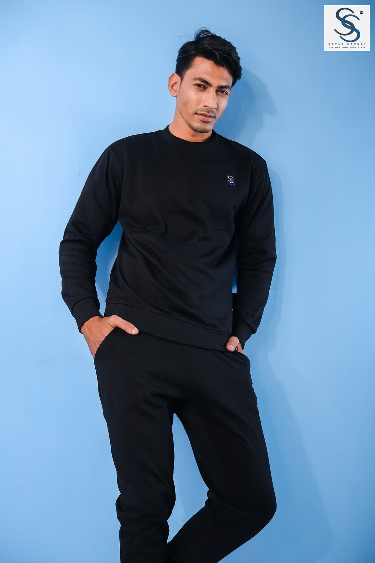 All In One. Trouser Hoodie With Chain and Sweatshirt Combo - Image 7