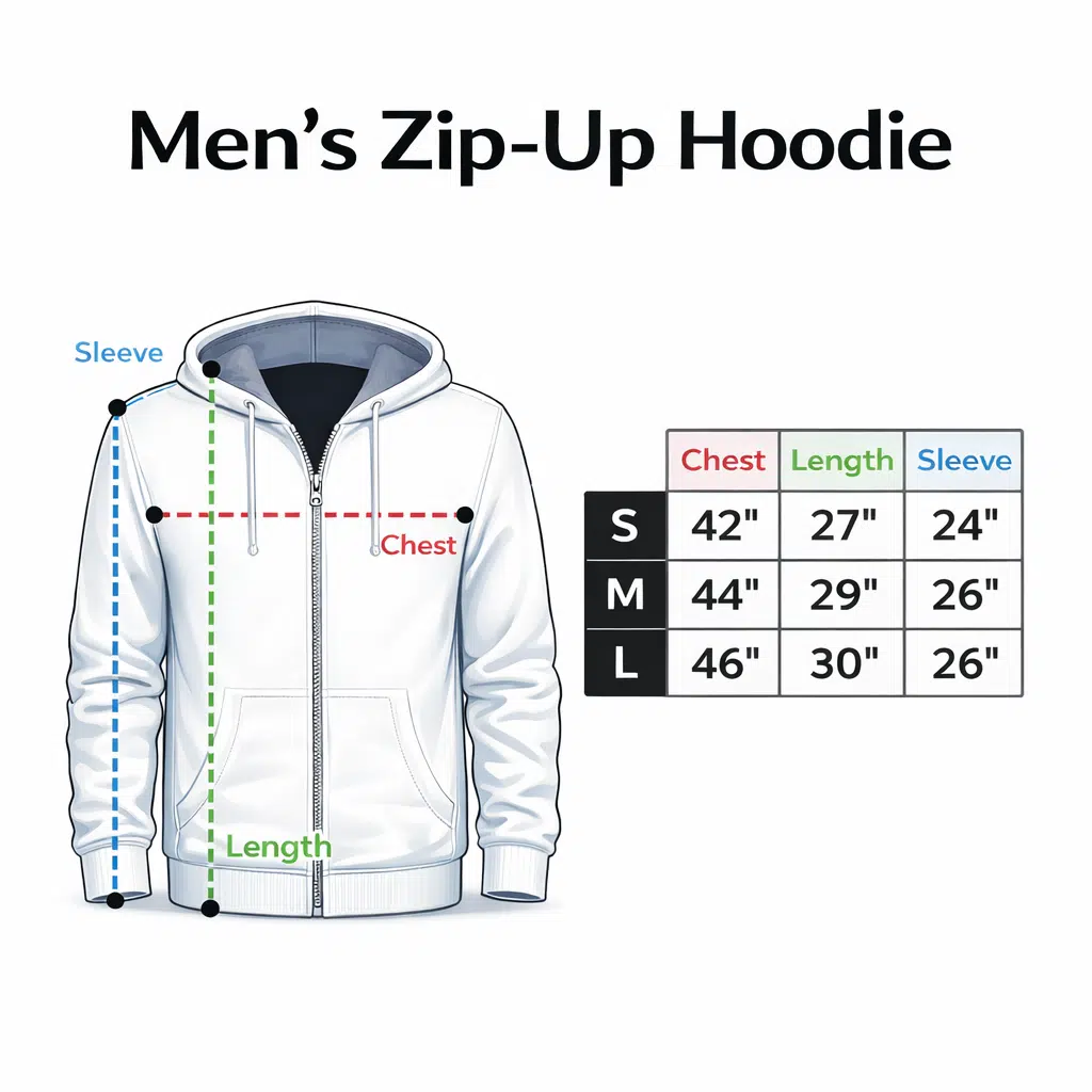 Hoodie With Zipper Ash Color - Image 2