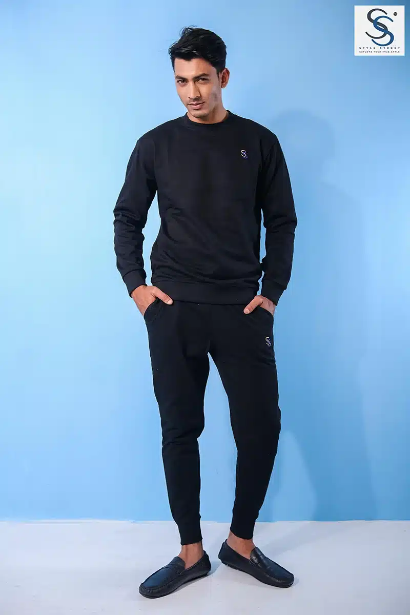 Sweatshirt and Trouser Black 2