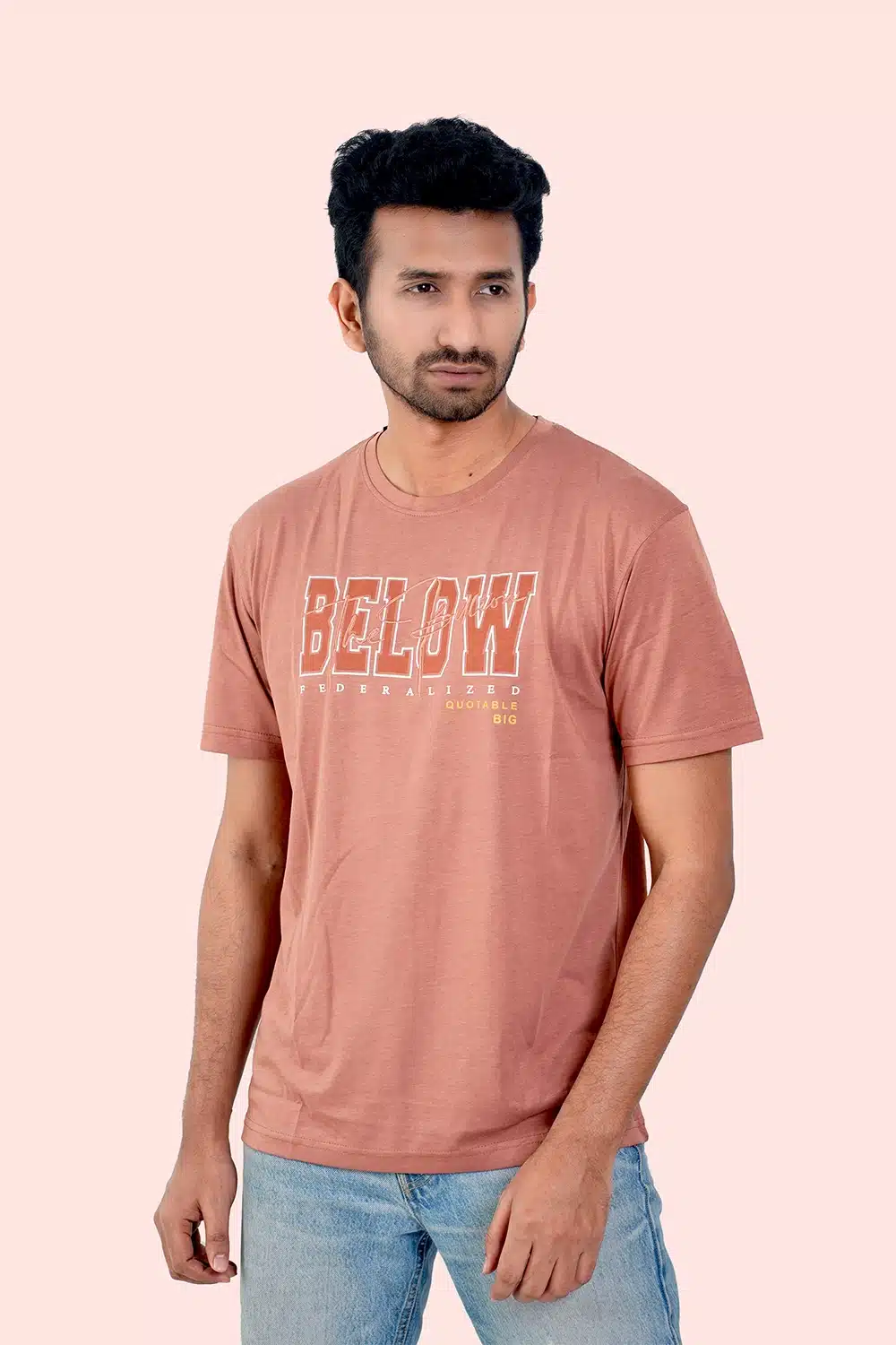 Premium Quality Mercerized Fabric Casual Printed T-Shirt - Image 6