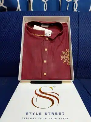 Exclusive and Premium Fit Panjabi Red