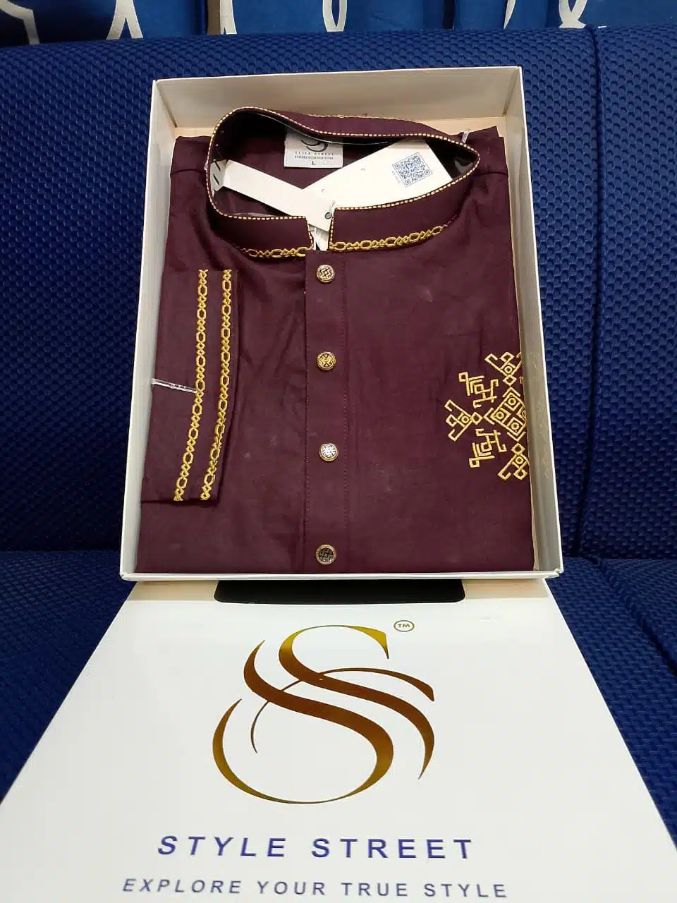 Exclusive and Premium Fit Panjabi Brown